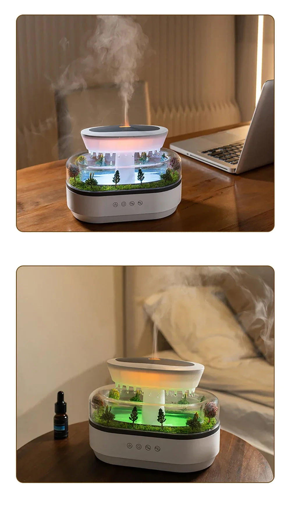 Essential oil diffuser - Forest landscape