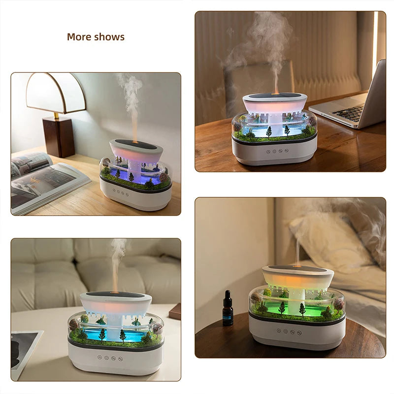 Essential oil diffuser - Forest landscape