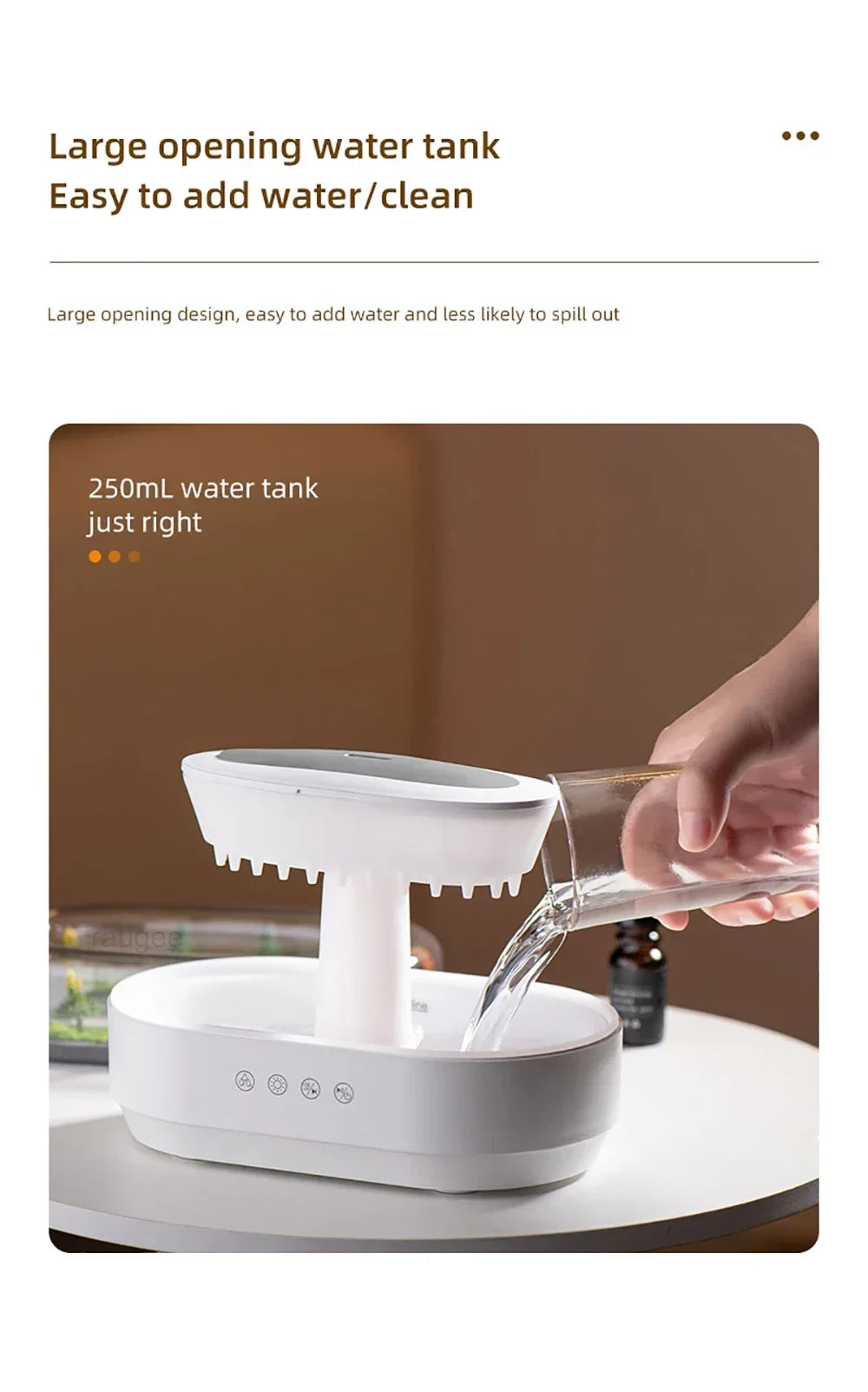 Essential oil diffuser - Forest landscape