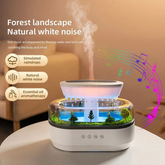 Essential oil diffuser - Forest landscape