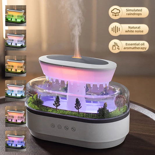 Essential oil diffuser - Forest landscape