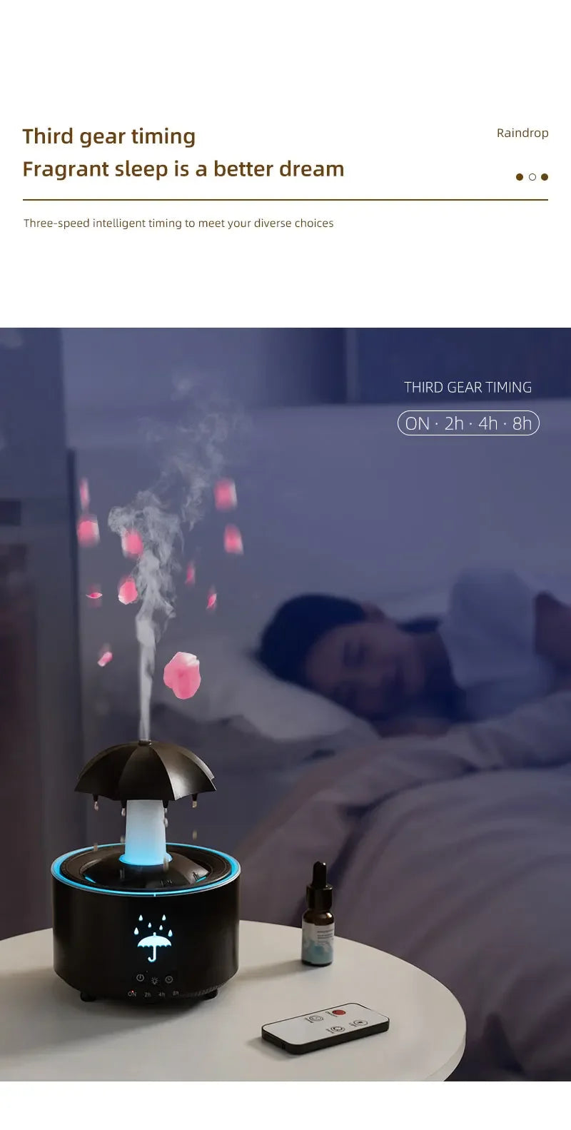 Essential oil diffuser - Umbrella